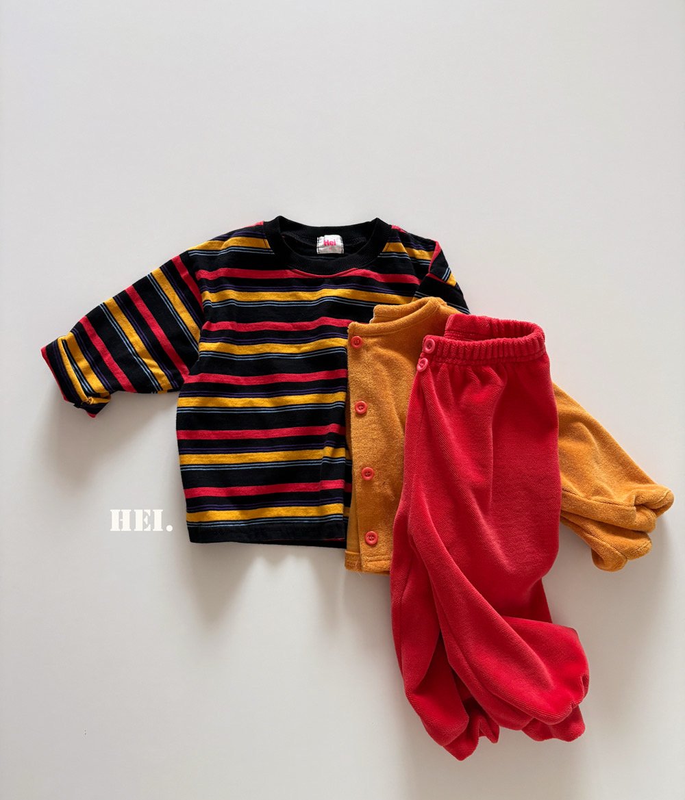 Hei Multi Stripe Tee