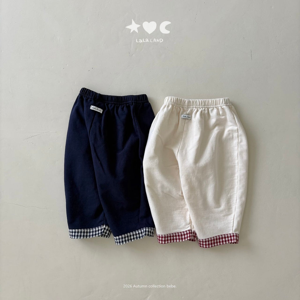 Lalaland Check Flare Pants