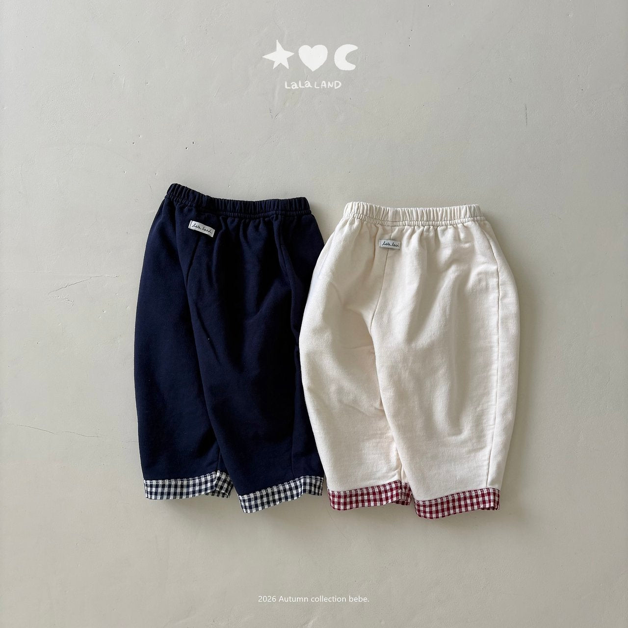 Lalaland Check Flare Pants