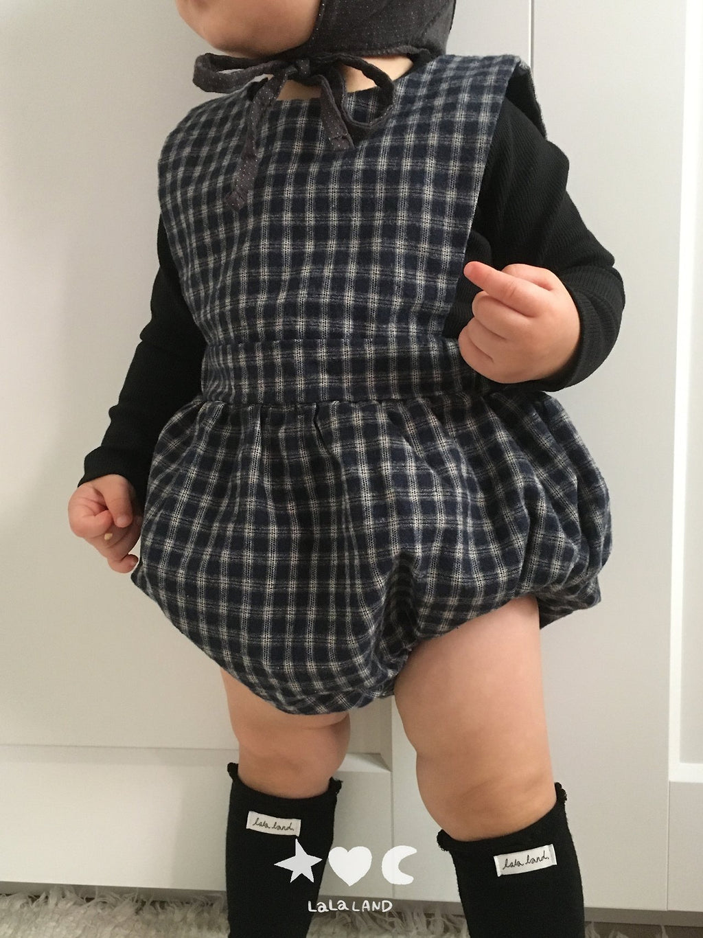Lalaland Check Romper