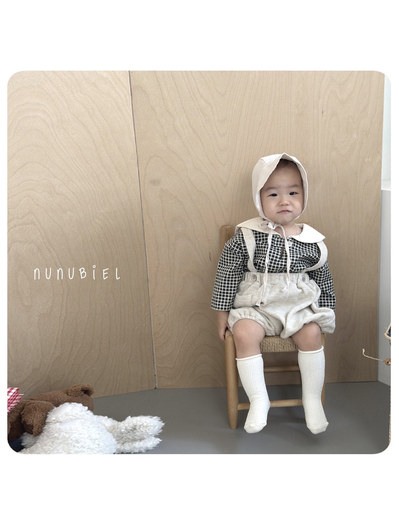 Nunu Biel Bebe Check Blouse 18