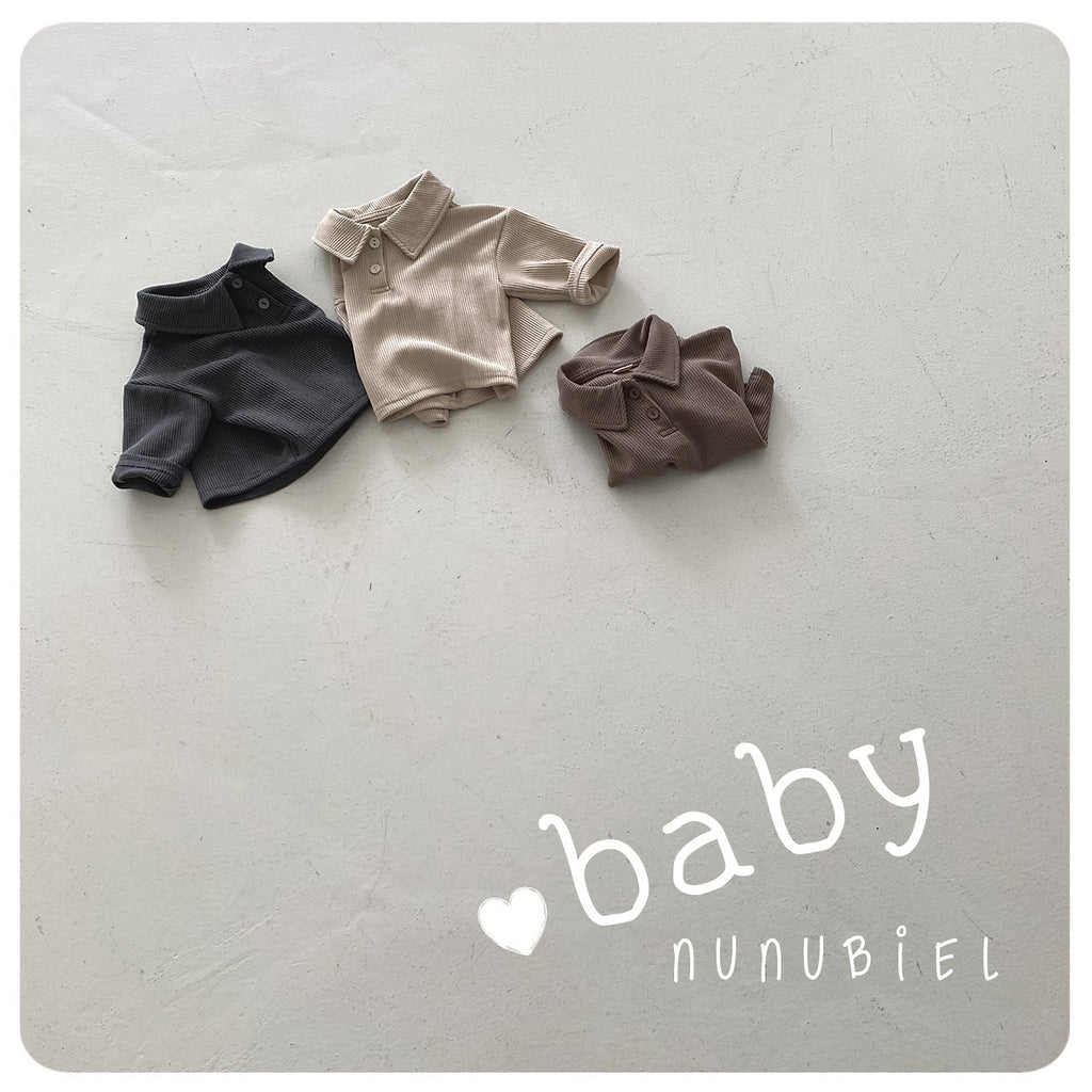 Nunu Biel Bebe Waffle Shirt 1