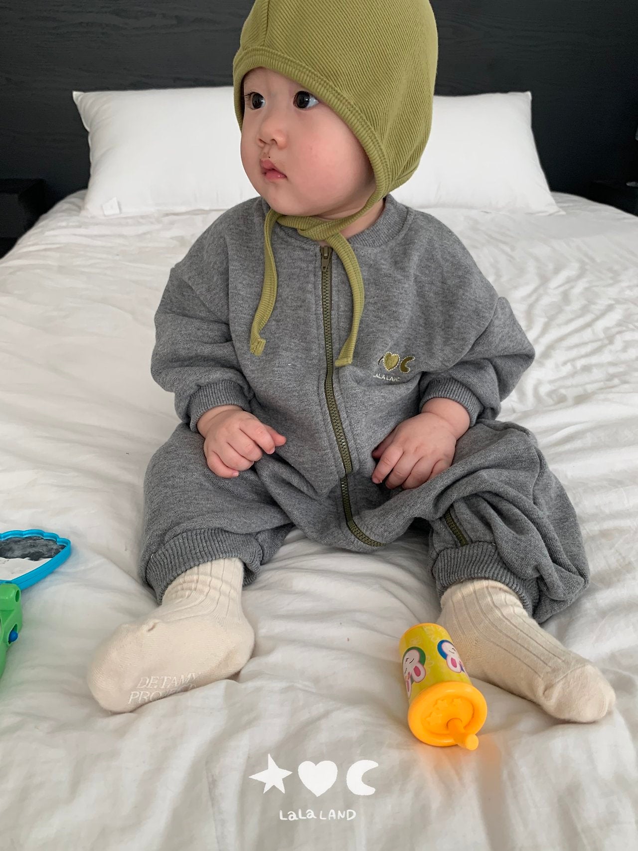 Lalaland Terry Zip-up Suit