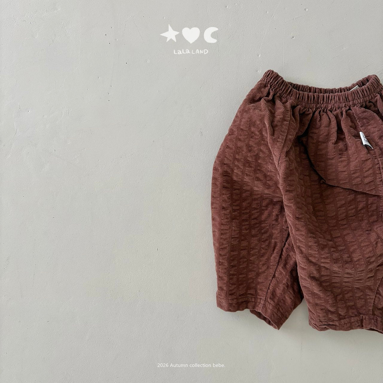 Lalaland Embossed Corduroy Pants