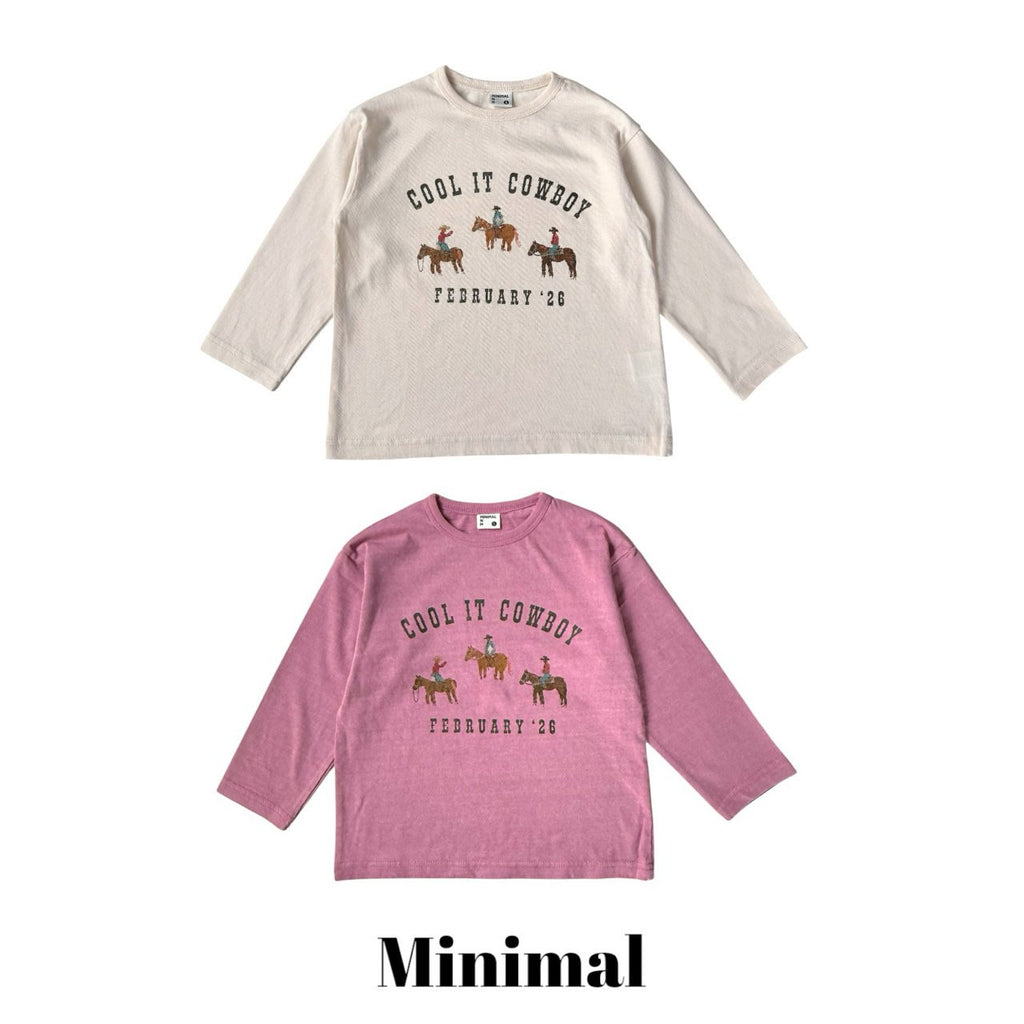 Minimal Cowboy Tee