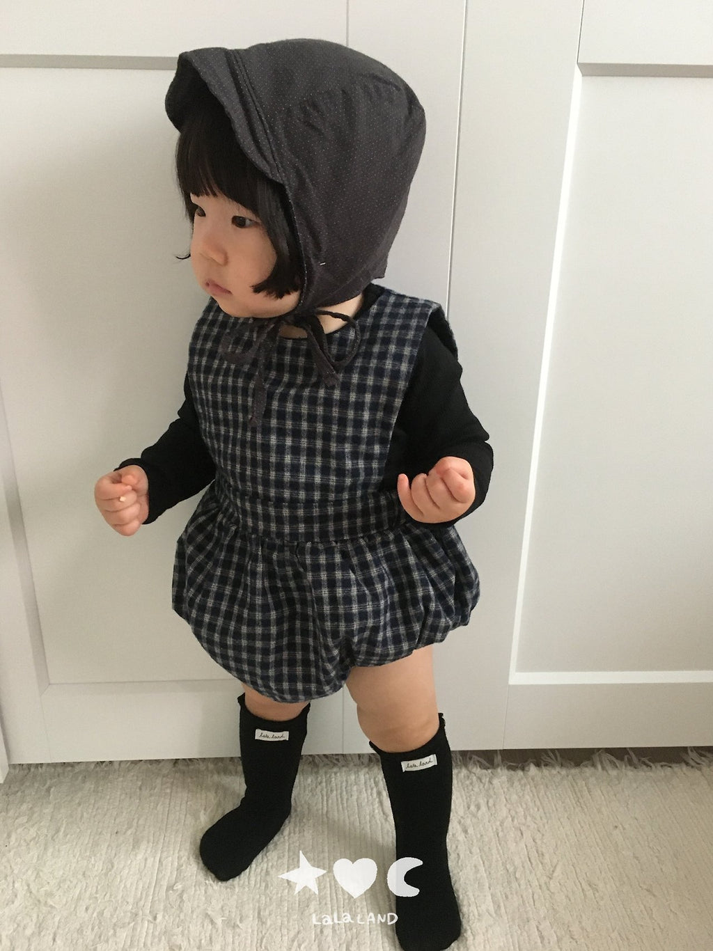 Lalaland Check Romper