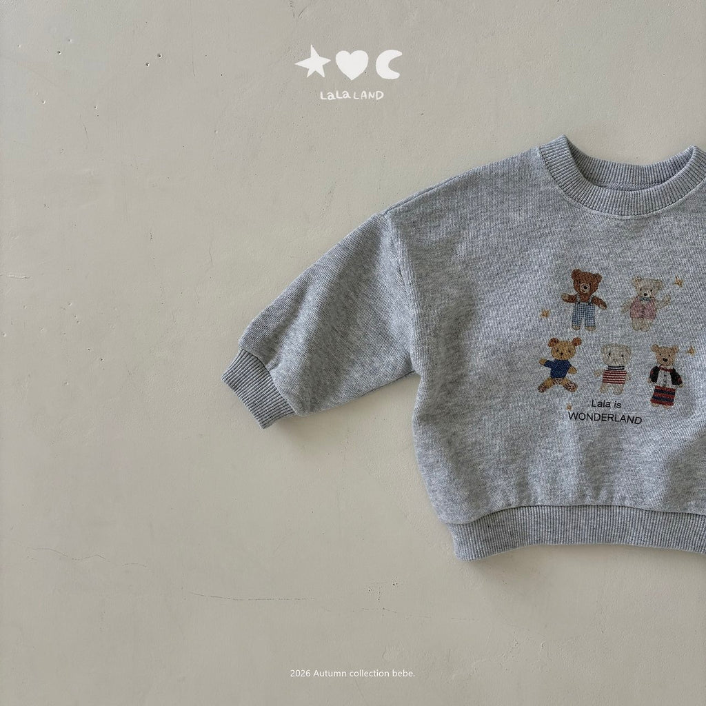 Lalaland Bear Friends Sweatshirt