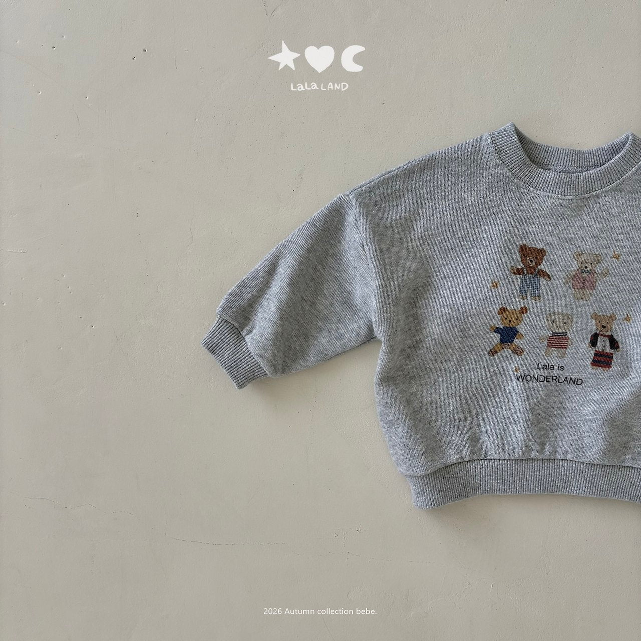 Lalaland Bear Friends Sweatshirt