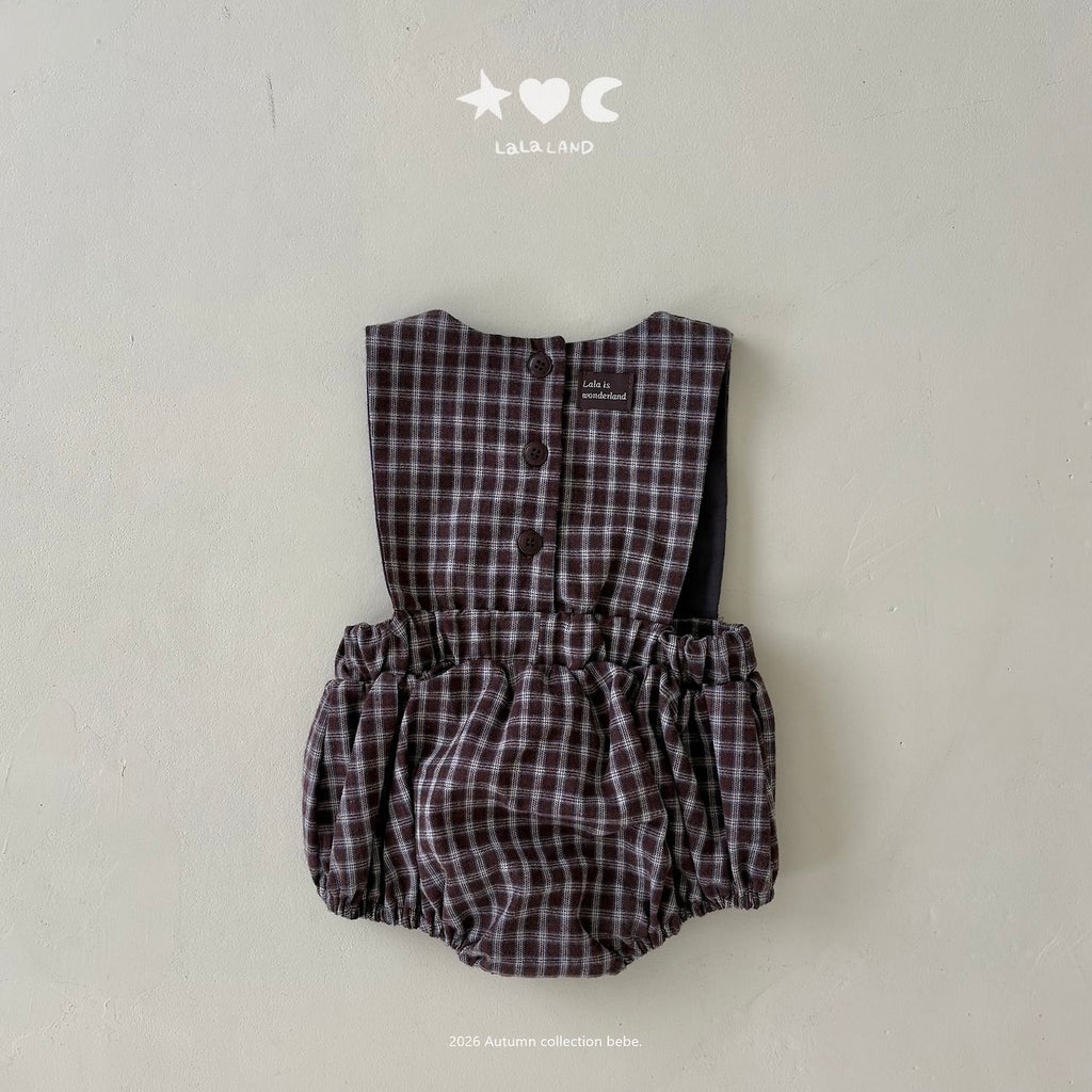 Lalaland Check Romper