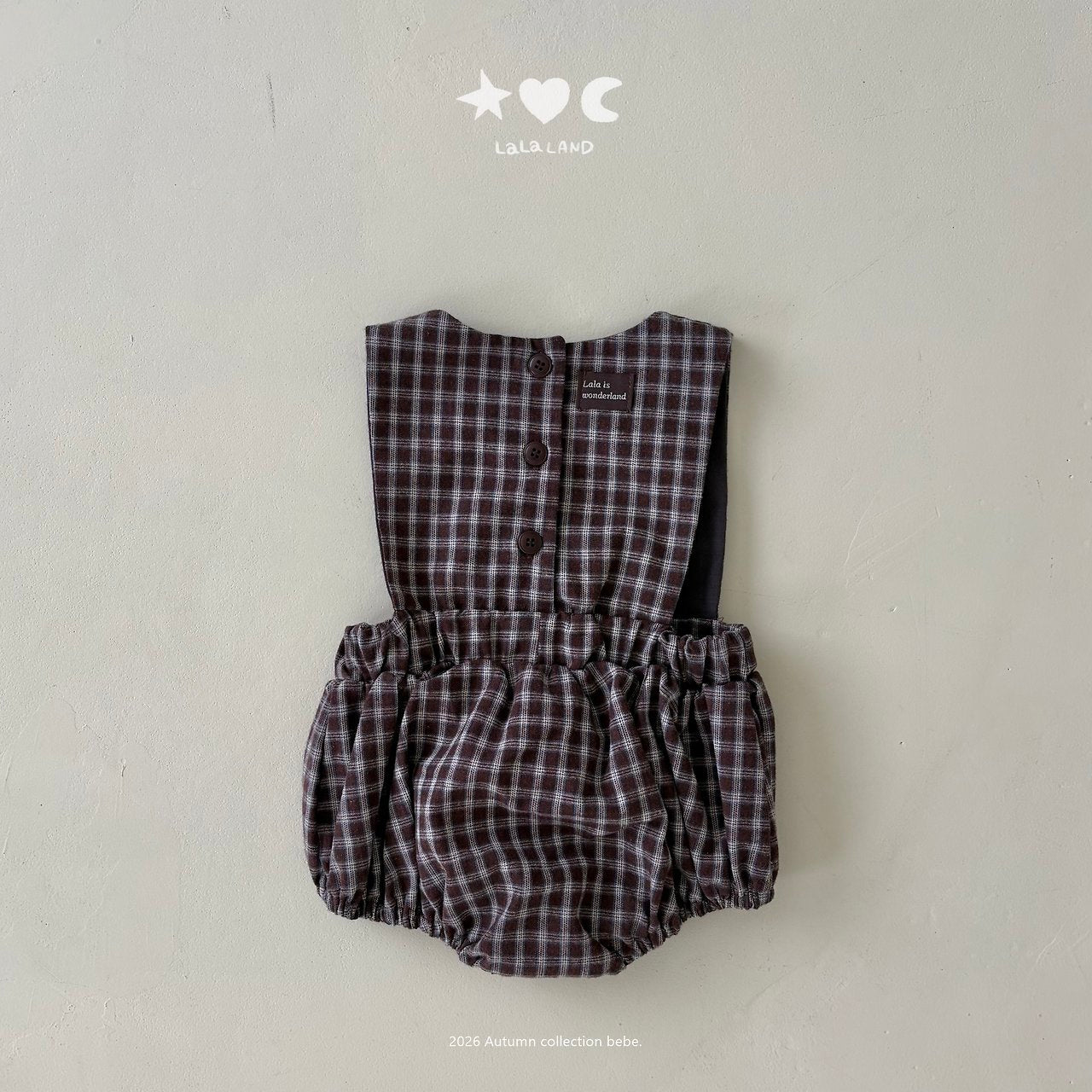 Lalaland Check Romper