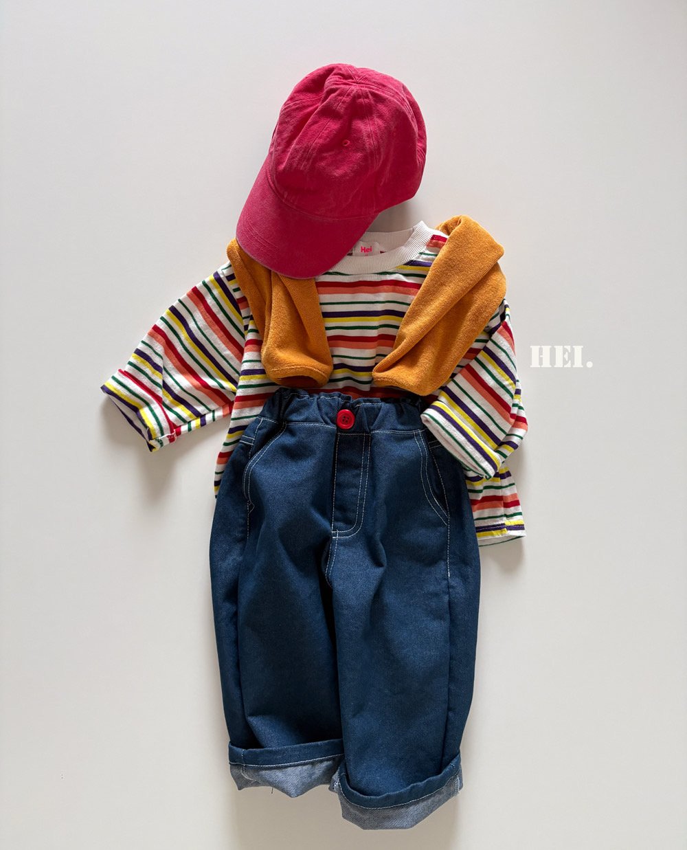 Hei Multi Stripe Tee