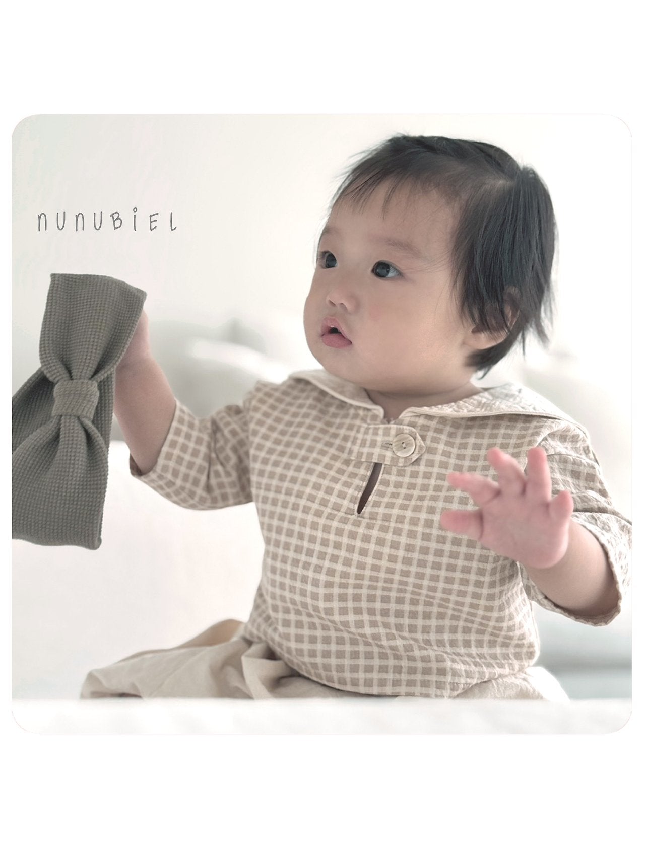 Nunu Biel Bebe Check Blouse 10