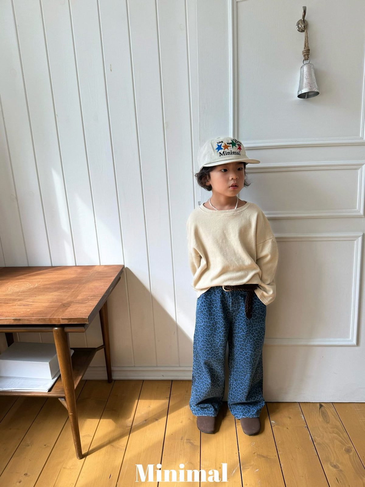 Minimal Leopard Standard Denim