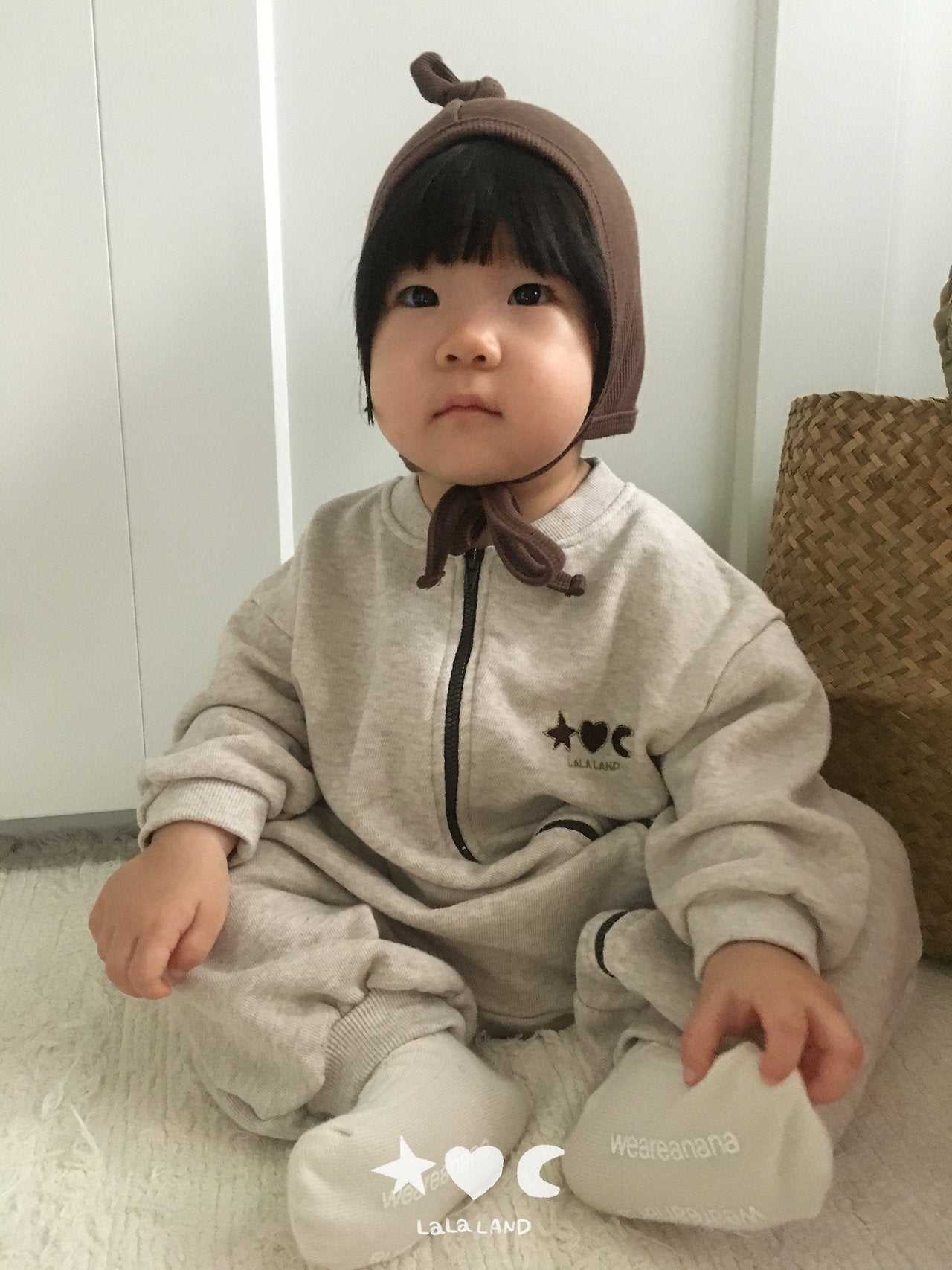 Lalaland Terry Zip-up Suit