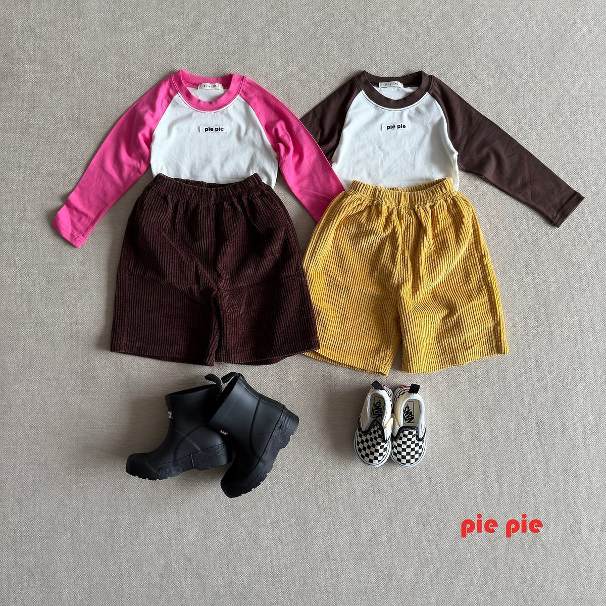 pie Embo Corduroy Bermuda