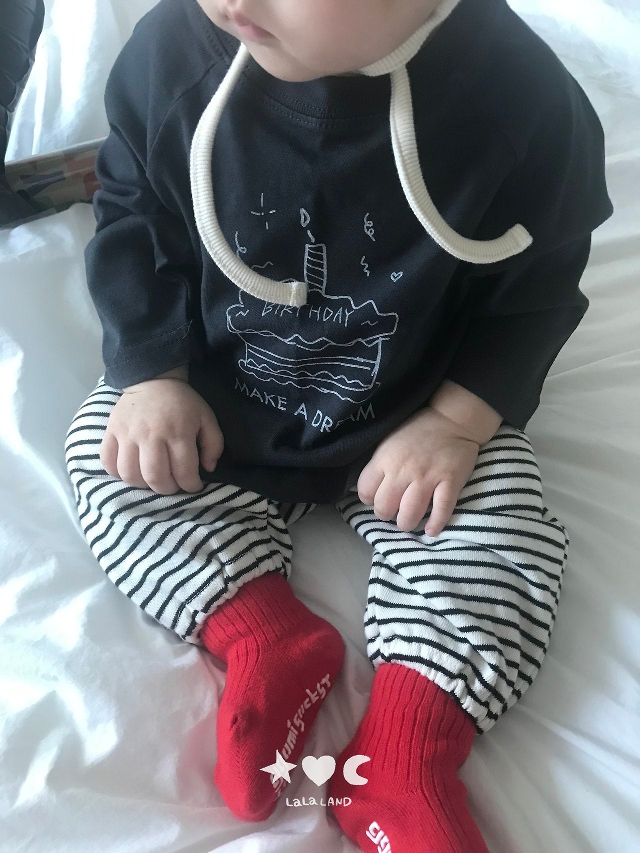 Lalaland Stripe Terry Pants