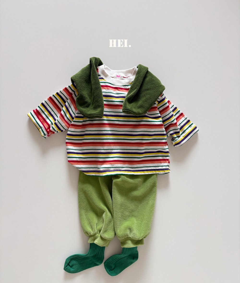 Hei Multi Stripe Tee