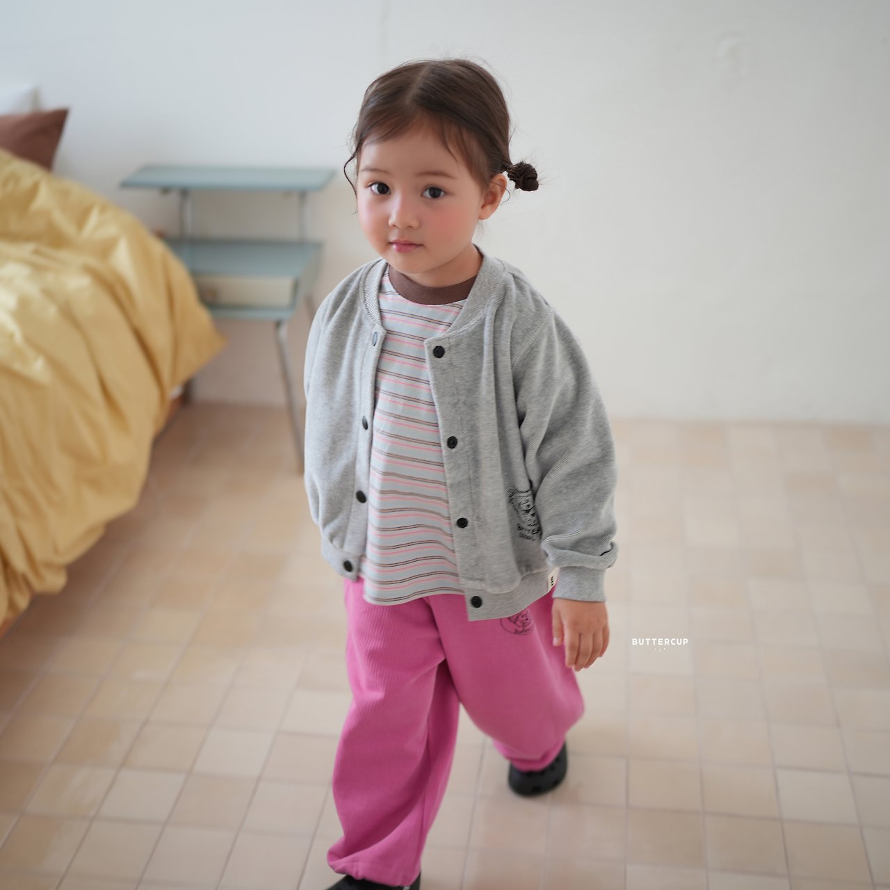 Buttercup Buddy Stripe Tee