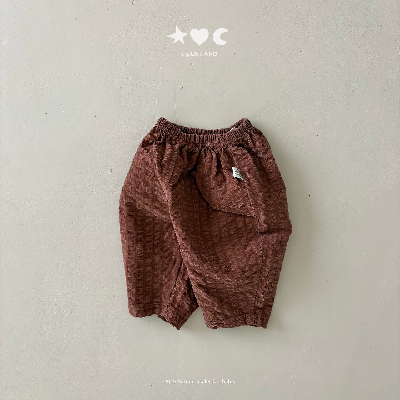 Lalaland Embossed Corduroy Pants