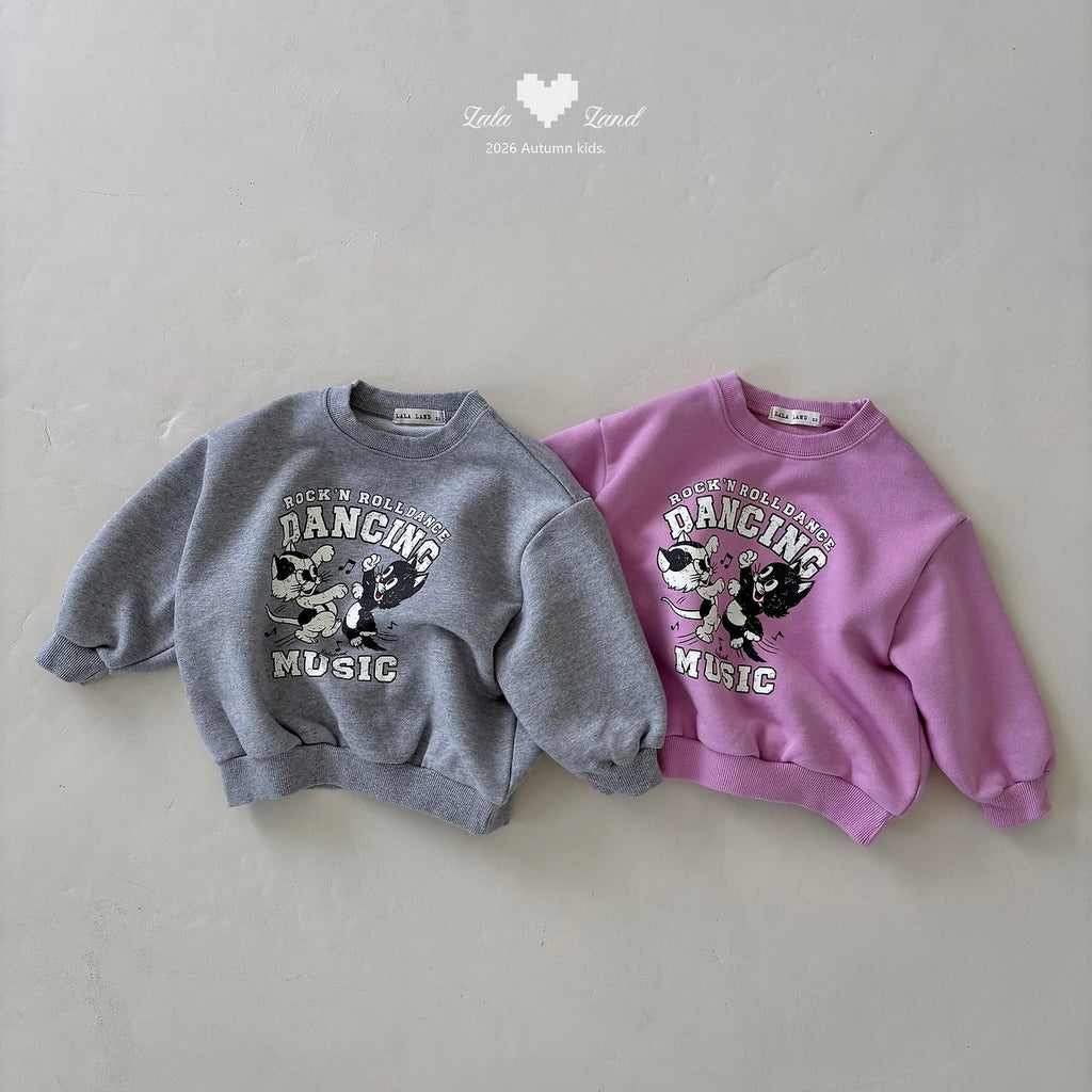 Lalaland Dancing Cat Sweatshirt