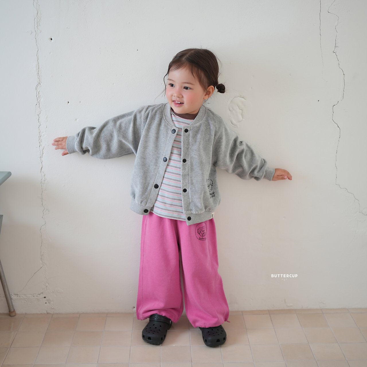 Buttercup Buddy Stripe Tee