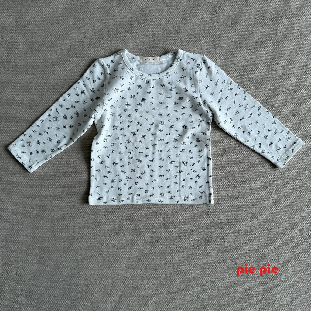 pie Flower Rib Tee