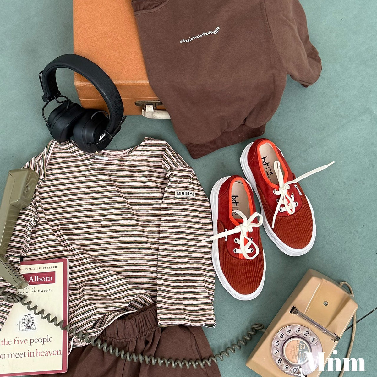 Minimal Crayon Stripe Tee