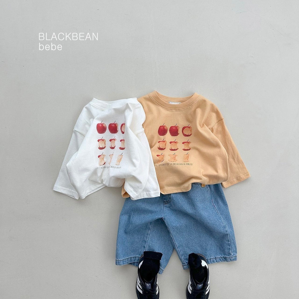 Black Bean Apple Bebe Tee 4