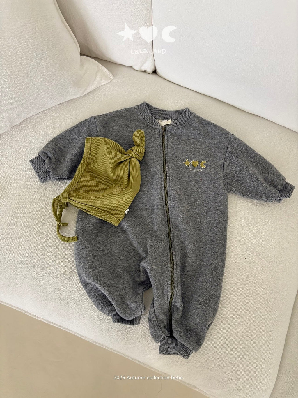 Lalaland Terry Zip-up Suit