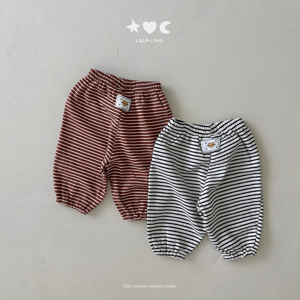 Lalaland Stripe Terry Pants