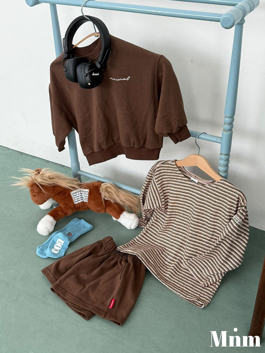 Minimal Crayon Stripe Tee