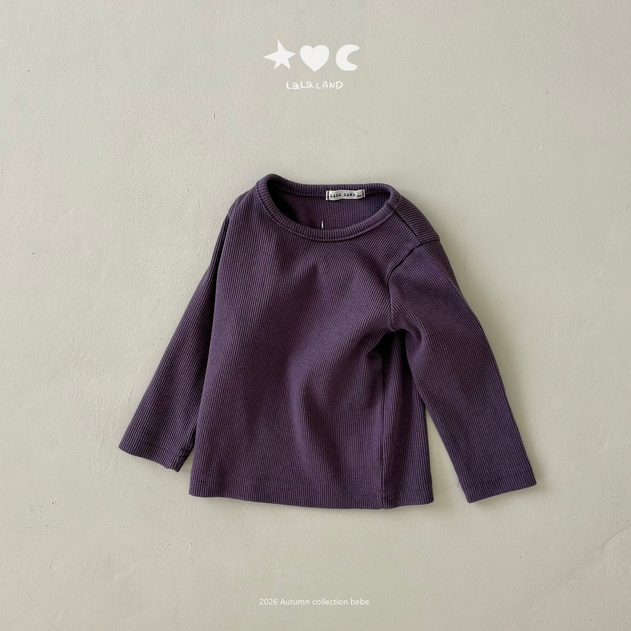 Lalaland Macaron Ribbed Tee