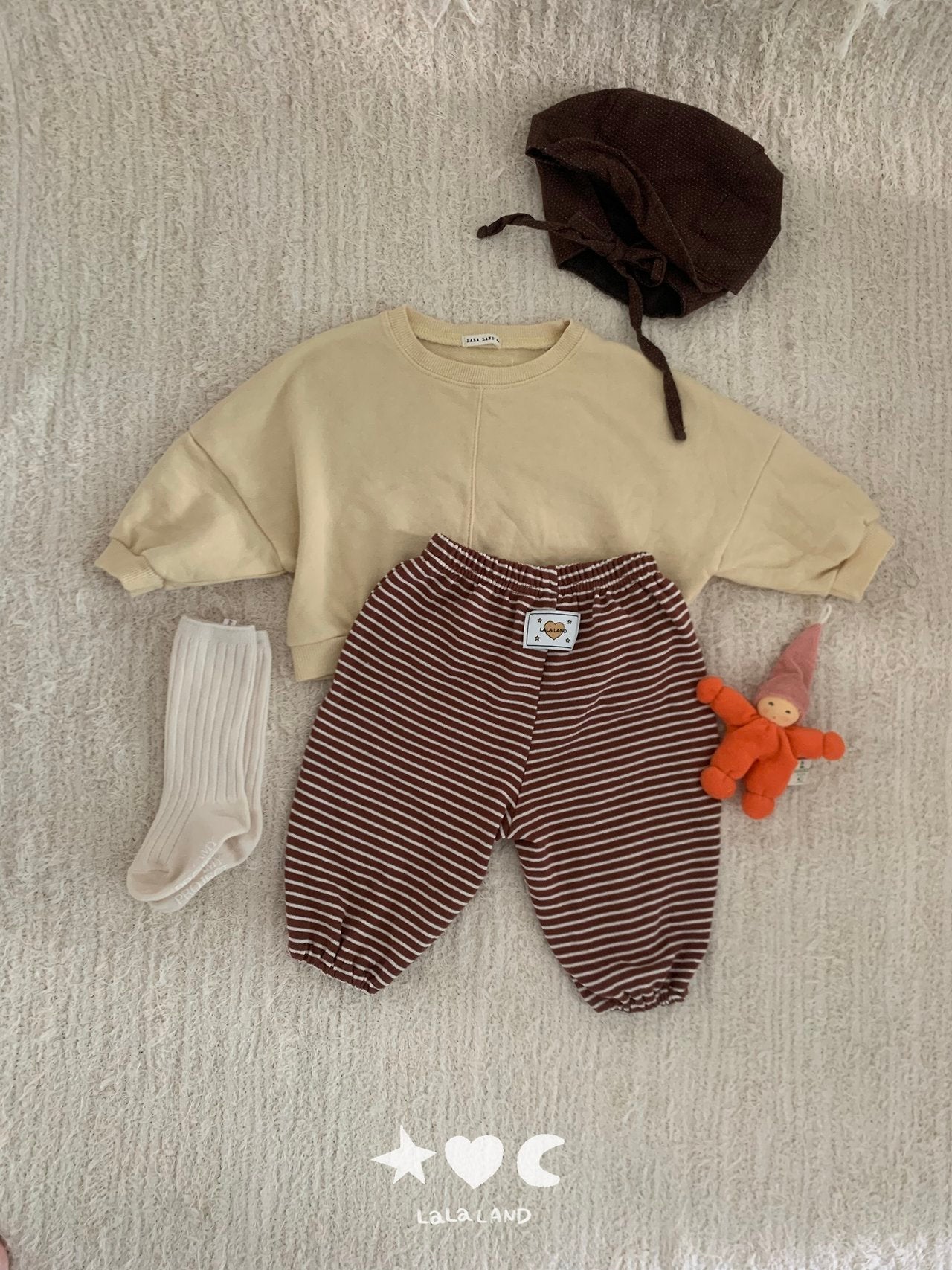 Lalaland Stripe Terry Pants