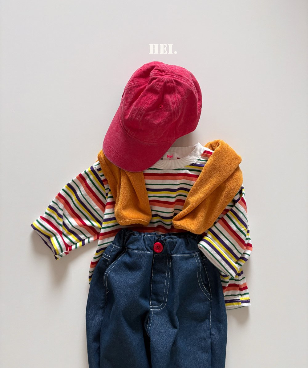 Hei Multi Stripe Tee