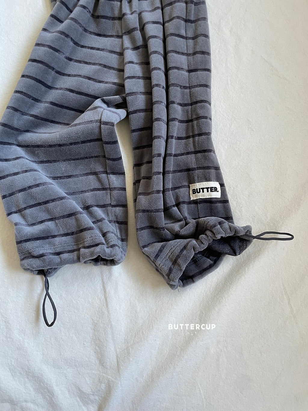 Buttercup Velour Stripe Pants