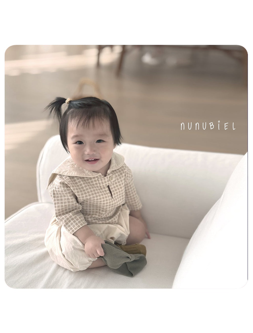 Nunu Biel Bebe Check Blouse 11