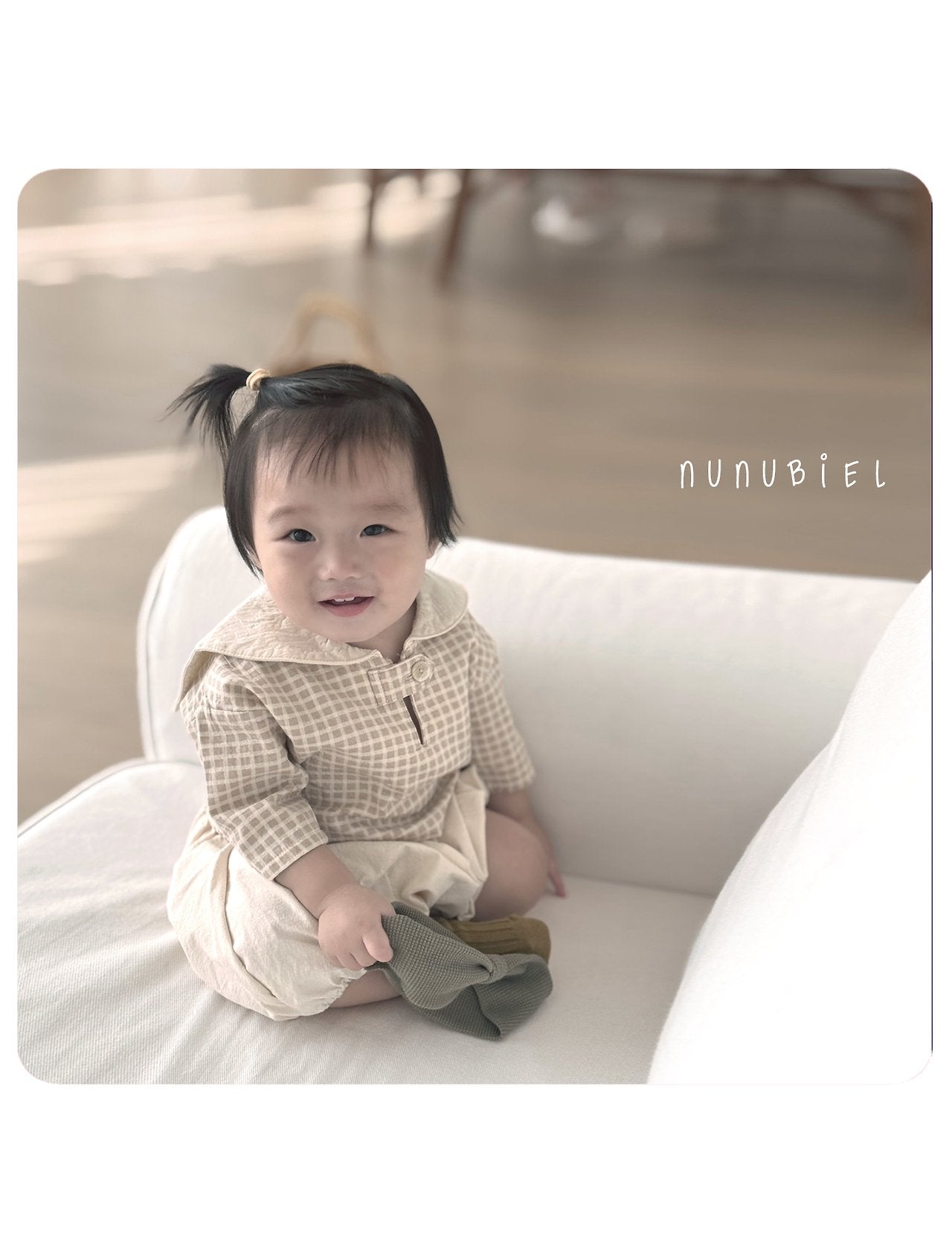 Nunu Biel Bebe Check Blouse 11
