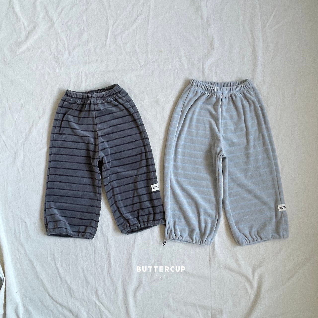 Buttercup Velour Stripe Pants