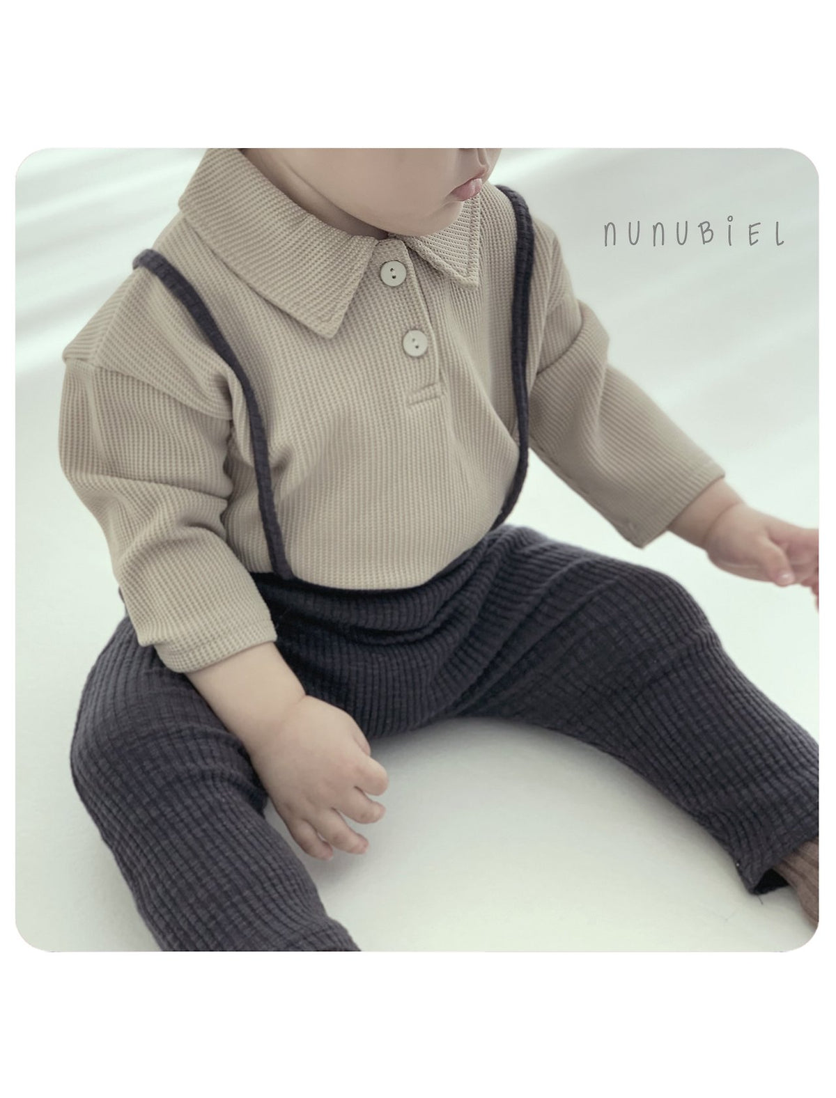 Nunu Biel Bebe Waffle Shirt 7