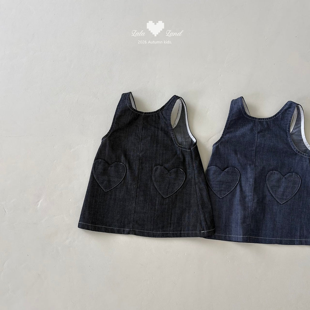 Lalaland Heart Pocket One-piece