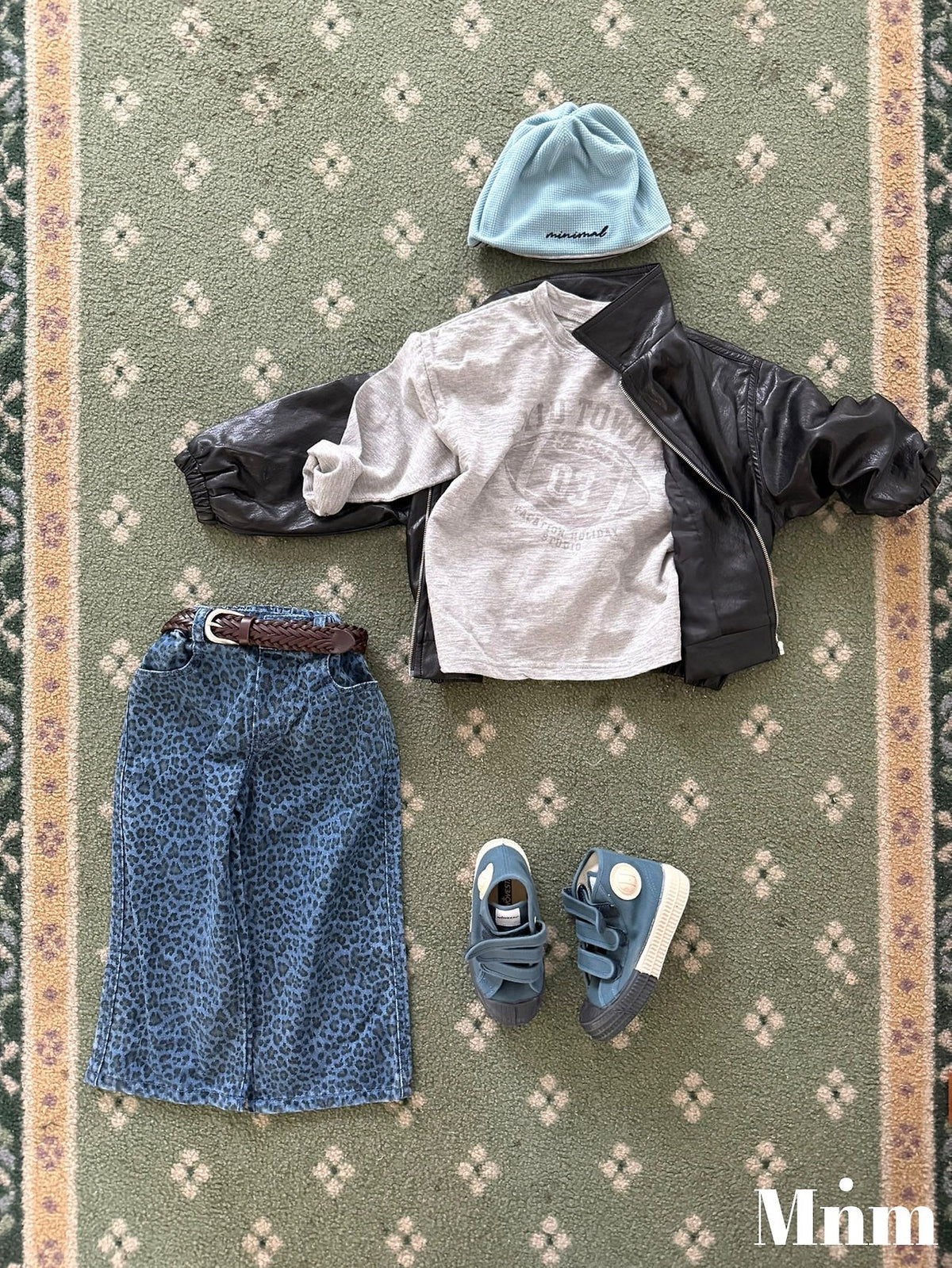 Minimal Leopard Standard Denim