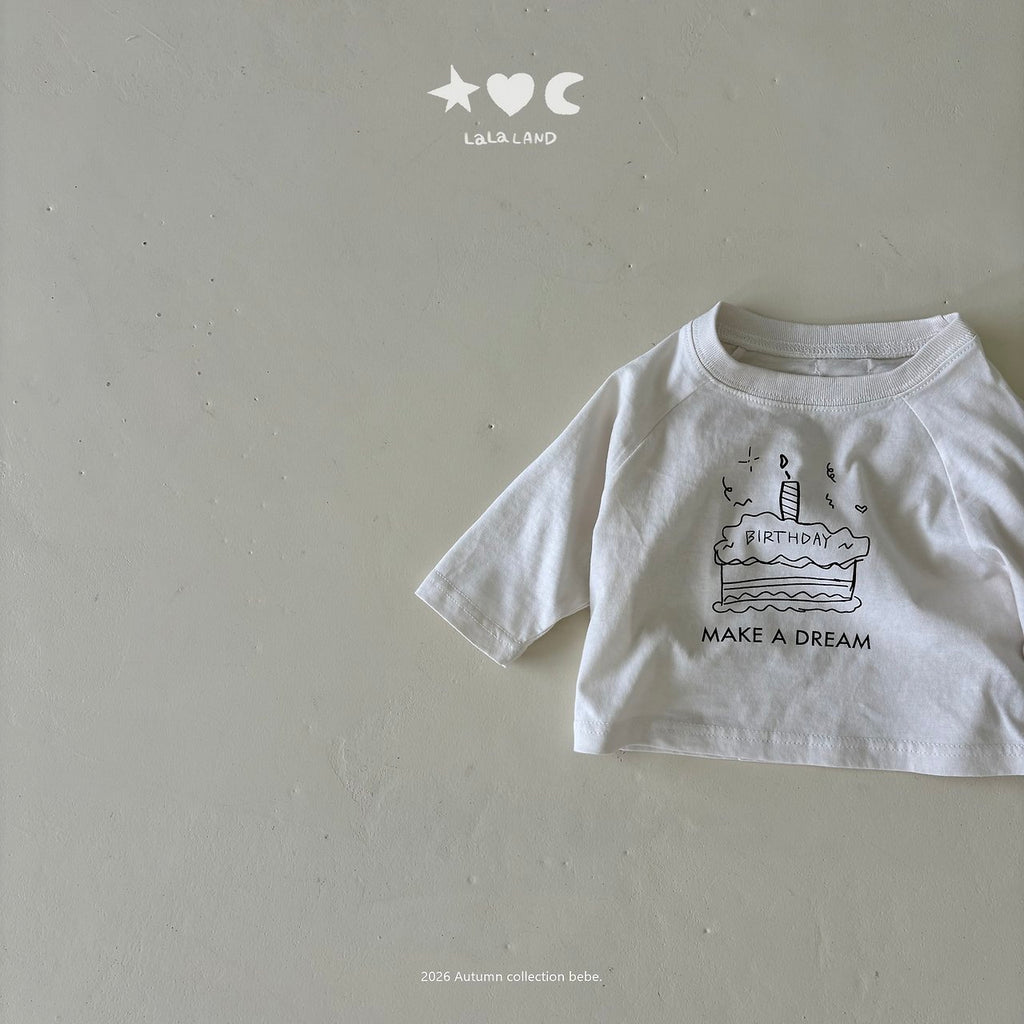 Lalaland Happy Raglan Tee