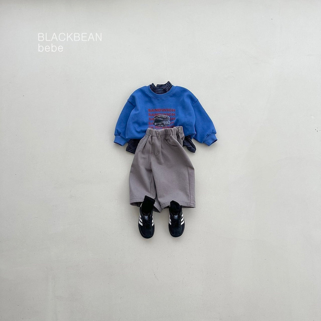 Black Bean Sandwich Bebe Sweatshirt 8