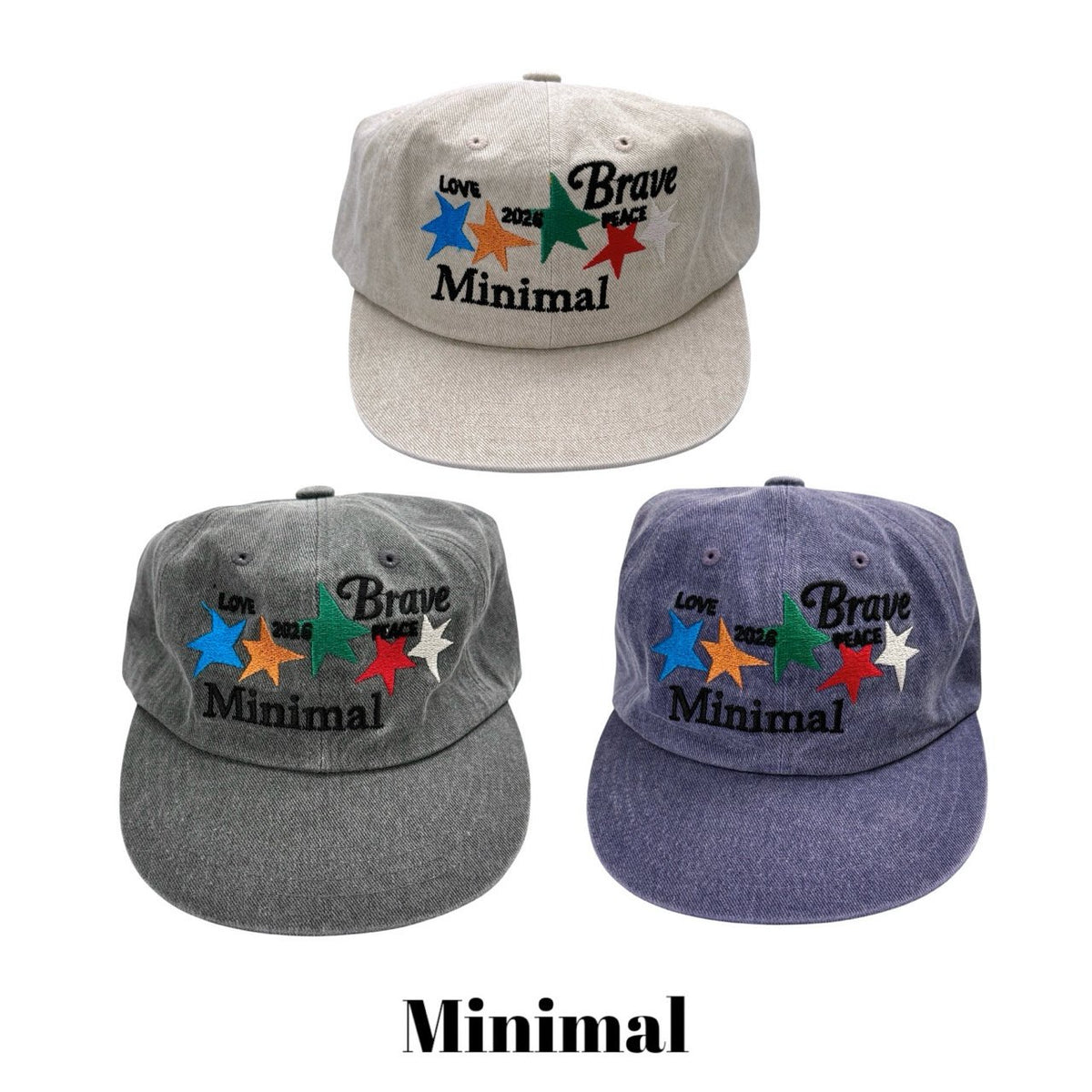 Minimal Star Ball Cap