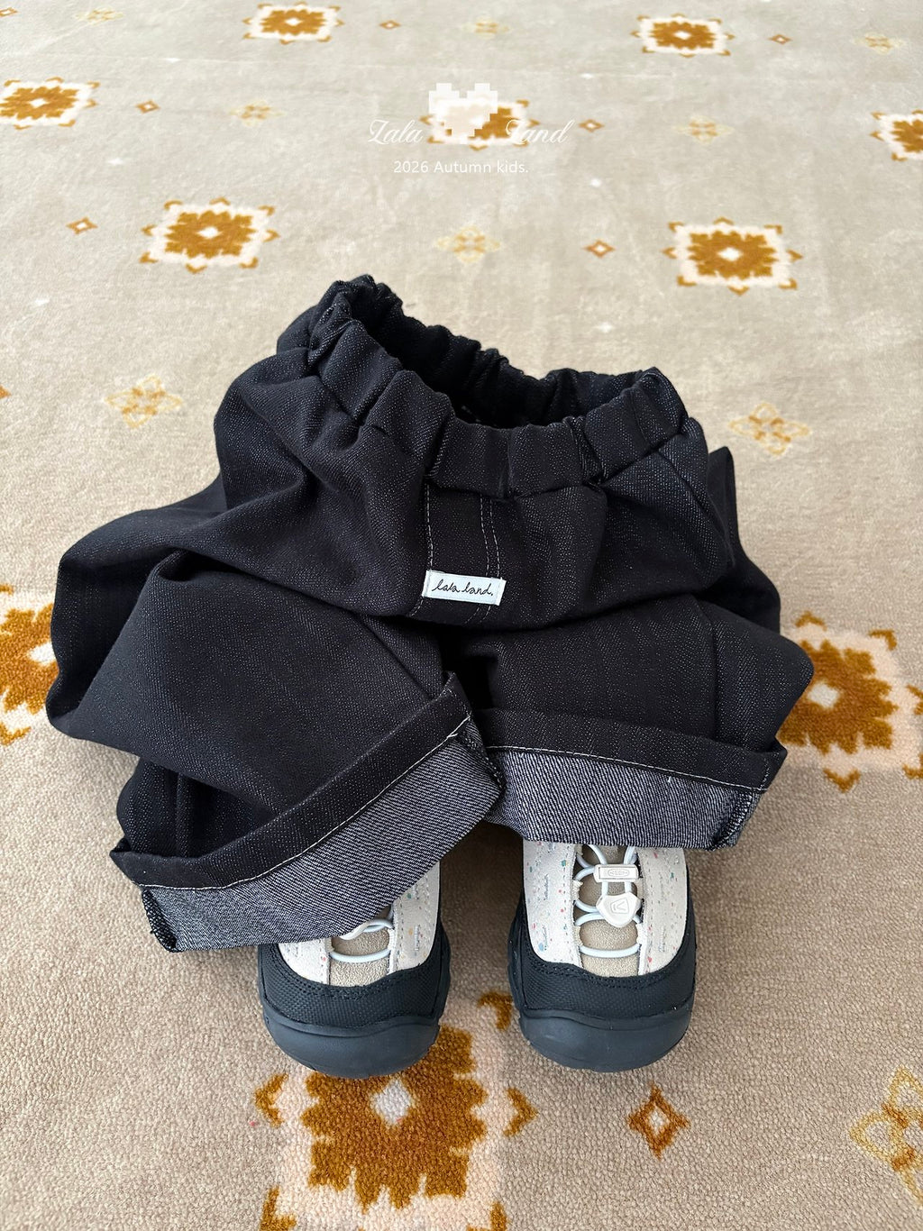Lalaland Roll-up Denim Pants