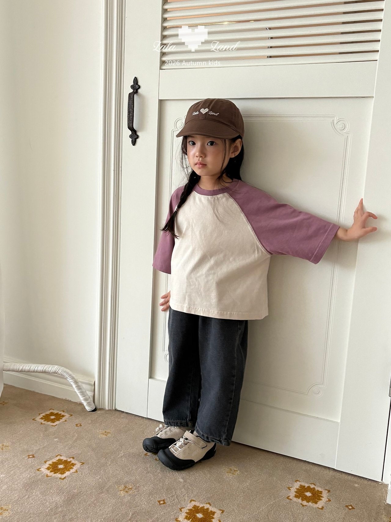 Lalaland Latte Raglan Tee