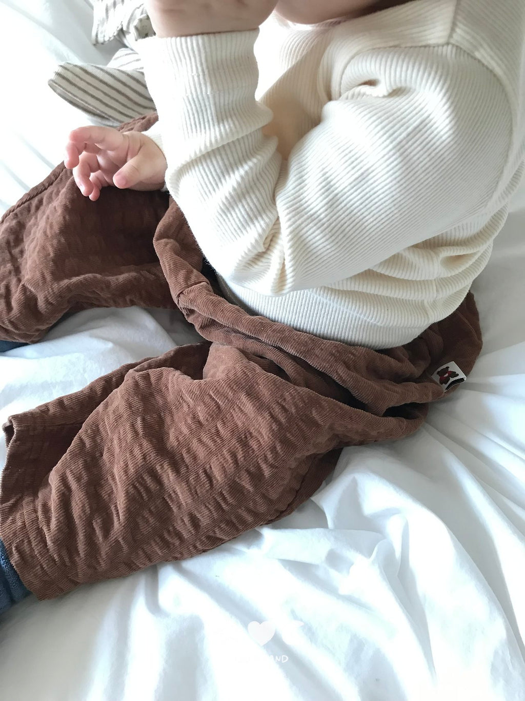 Lalaland Embossed Corduroy Pants