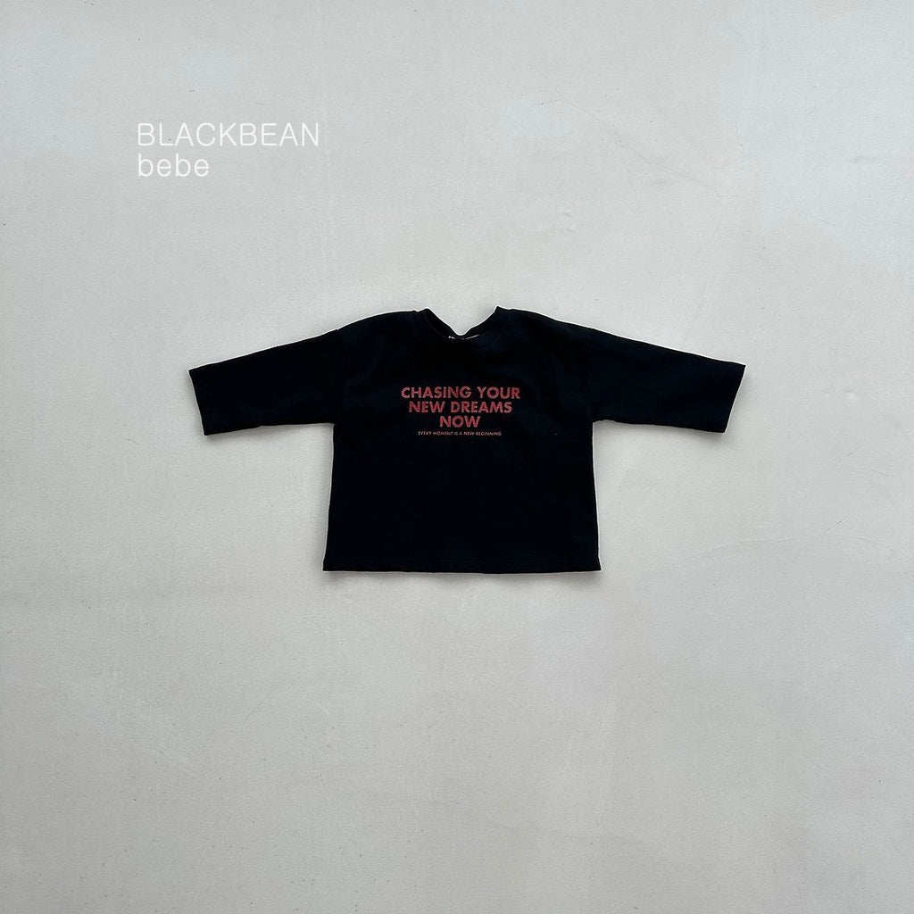 Black Bean Chasing Bebe Tee 8