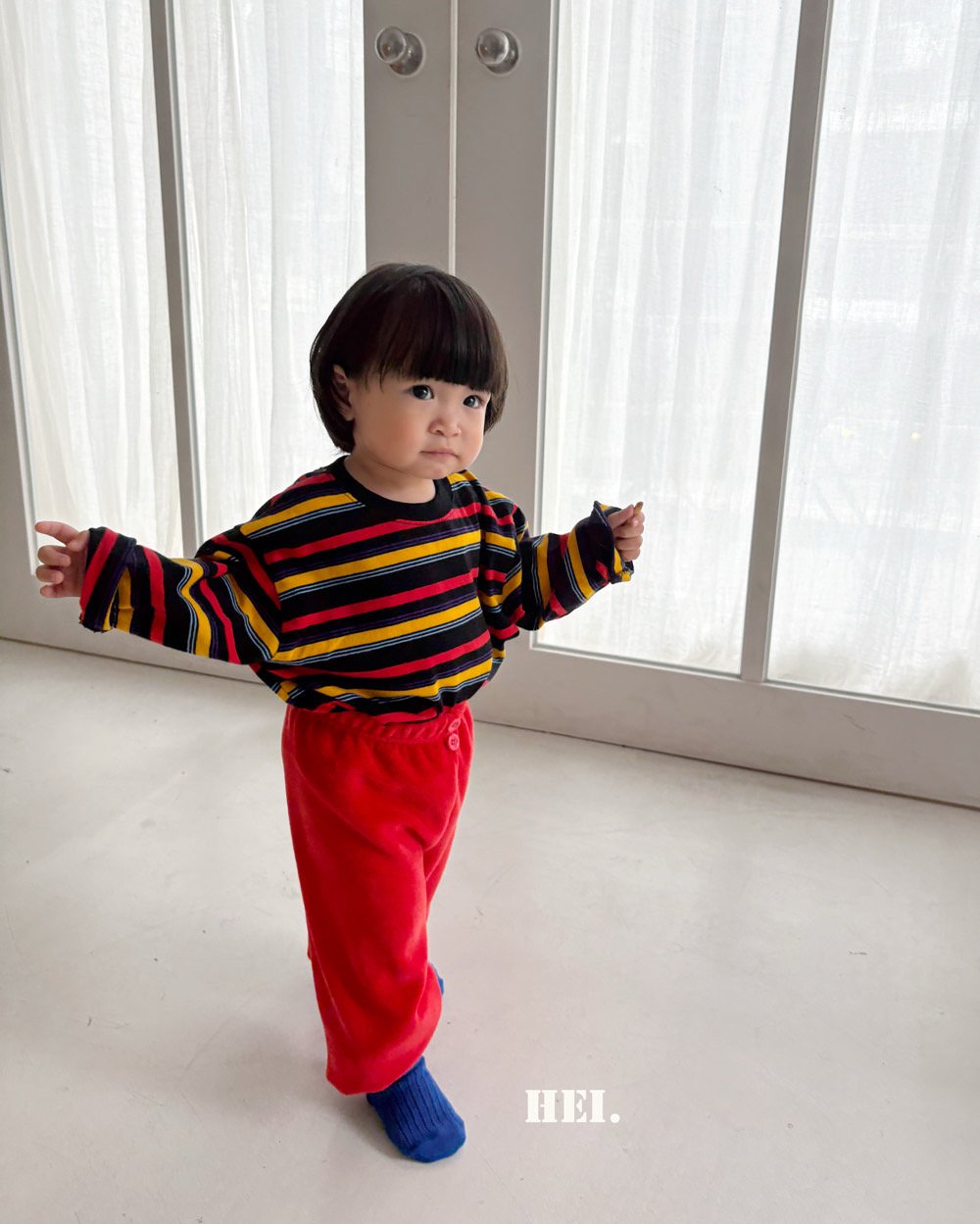 Hei Multi Stripe Tee