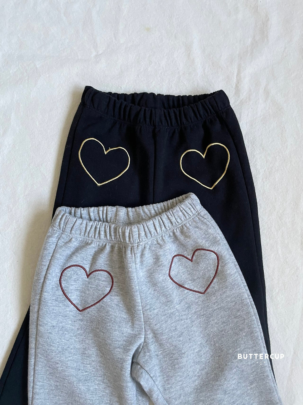 Buttercup Heart Bootcut Pants